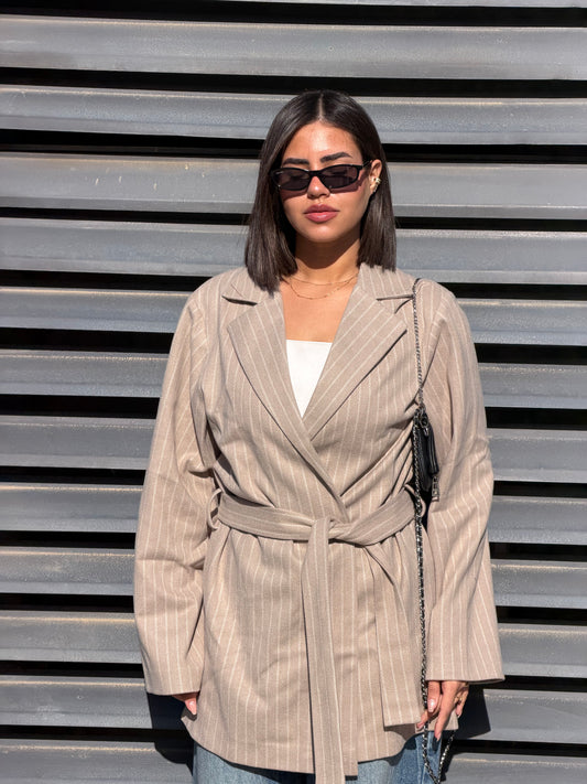 Belted Cardigan