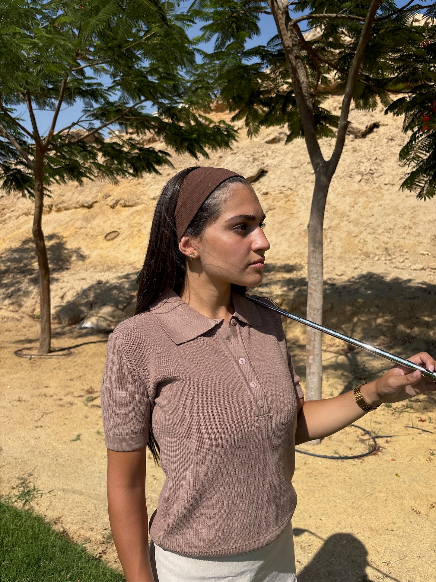 Essential Knit Polo - Women