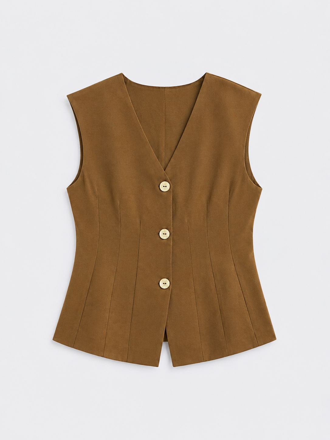 Essential Vest - Brown