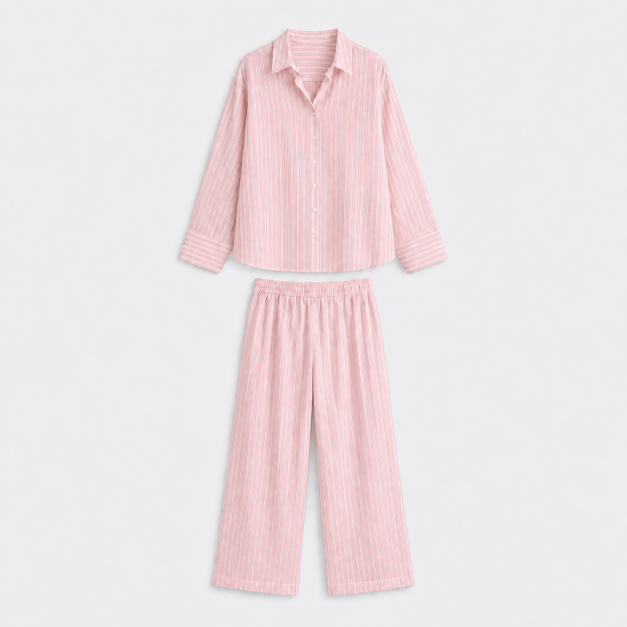 Striped Linen Set