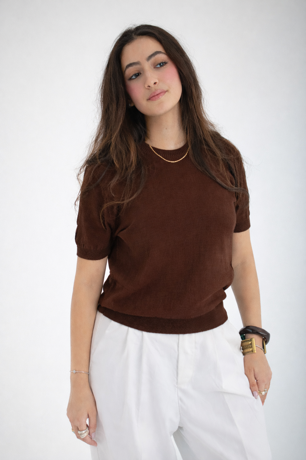 Woman Knit T-Shirt