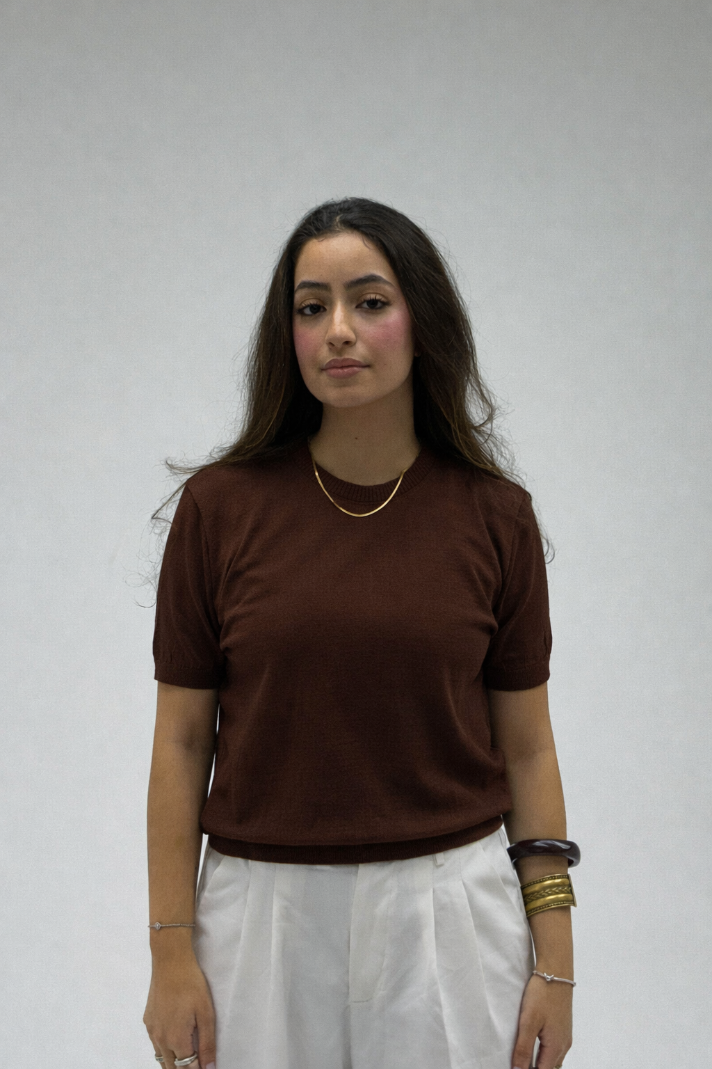 Woman Knit T-Shirt
