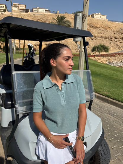 Essential Knit Polo - Women