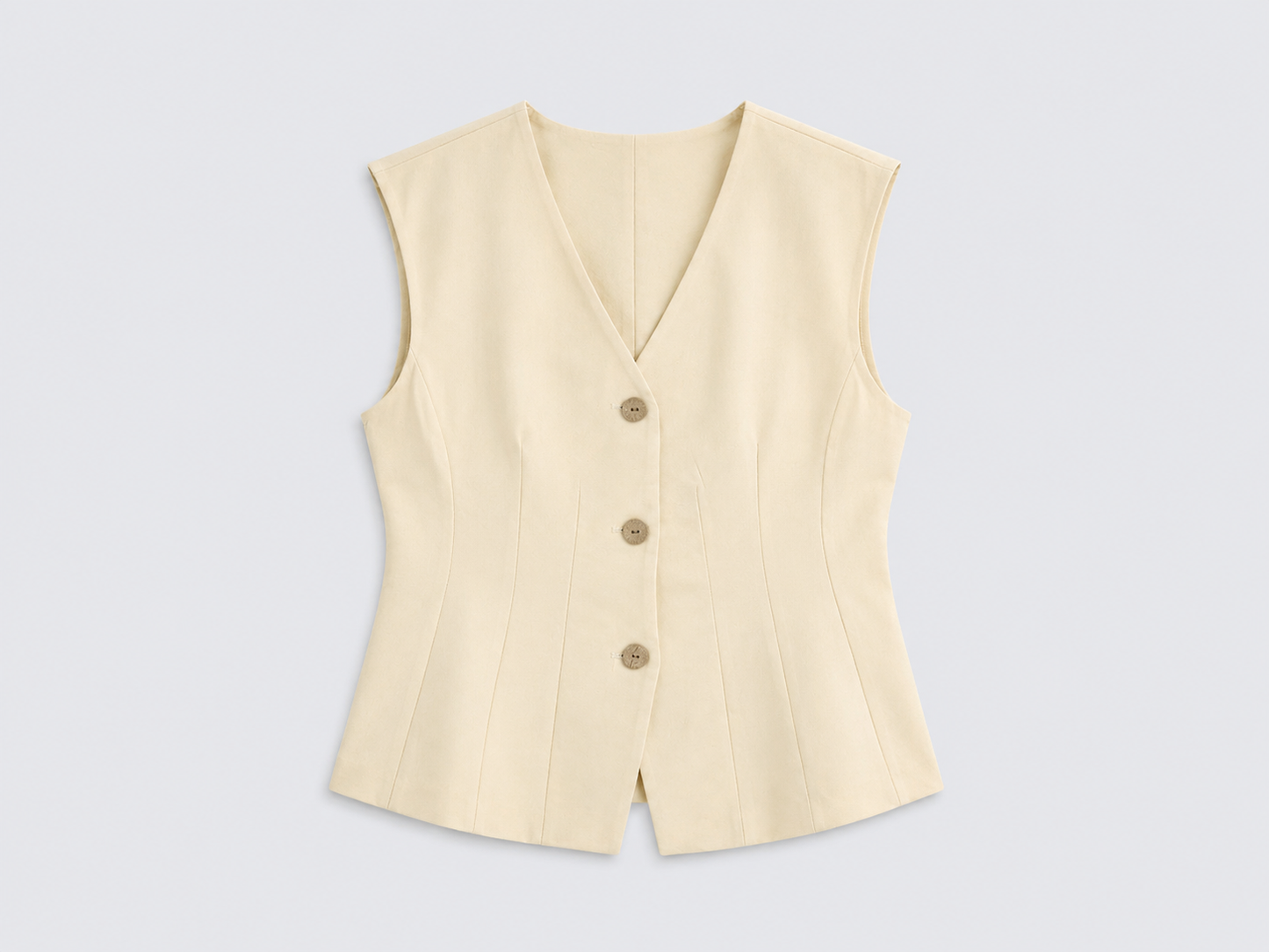 Essential Vest - Beige