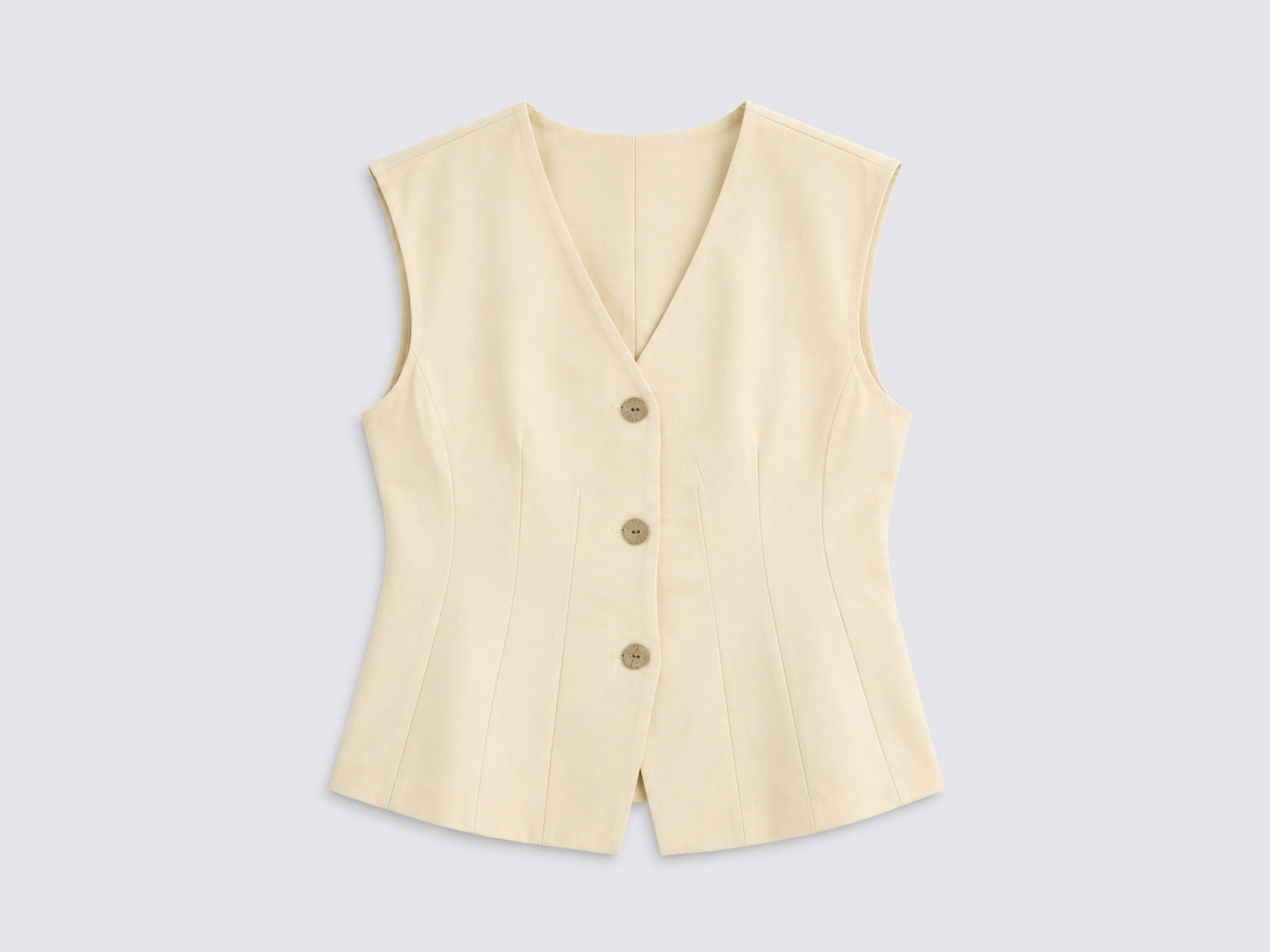 Essential Vest - Beige