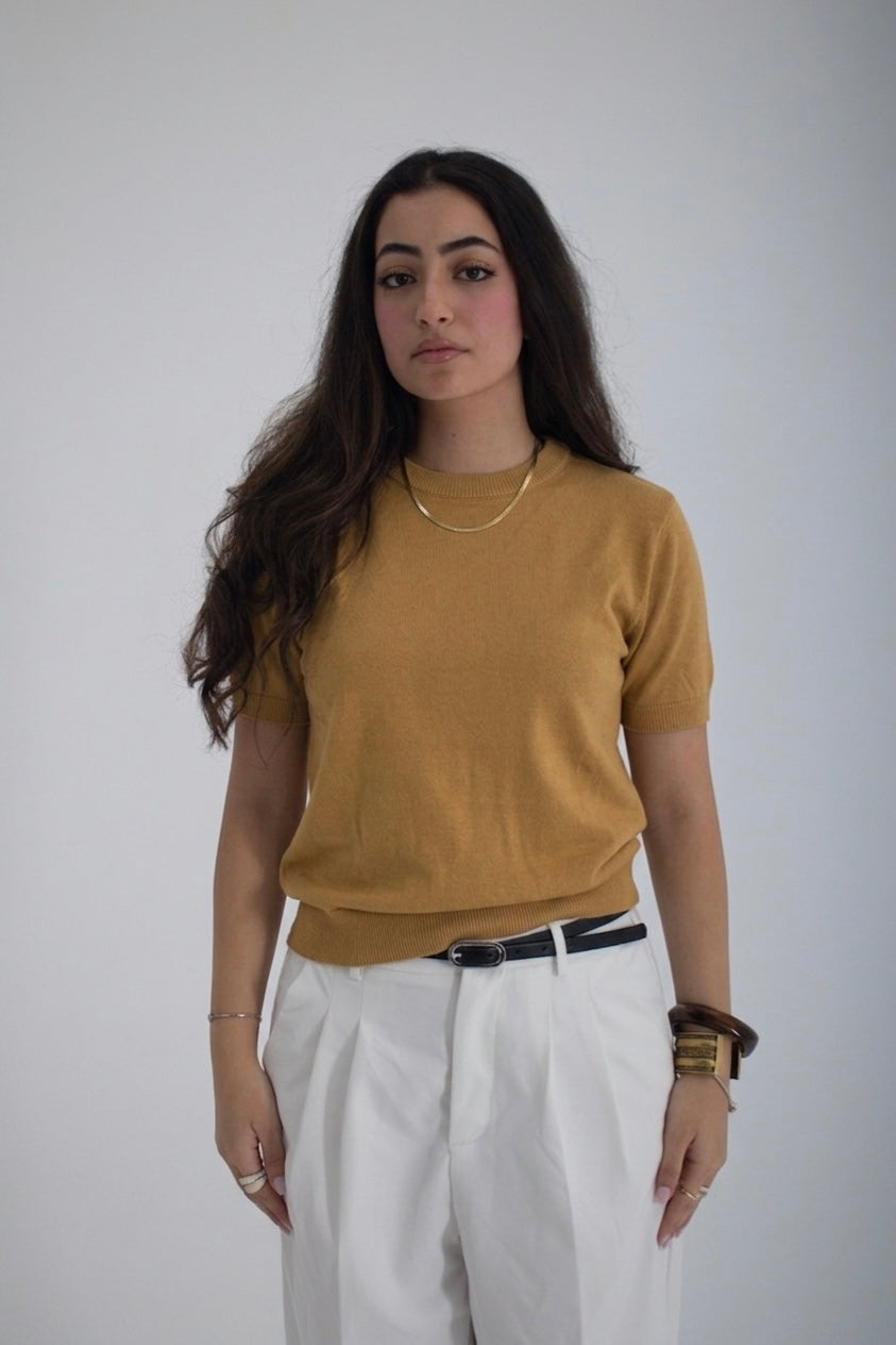 Woman Knit T-Shirt
