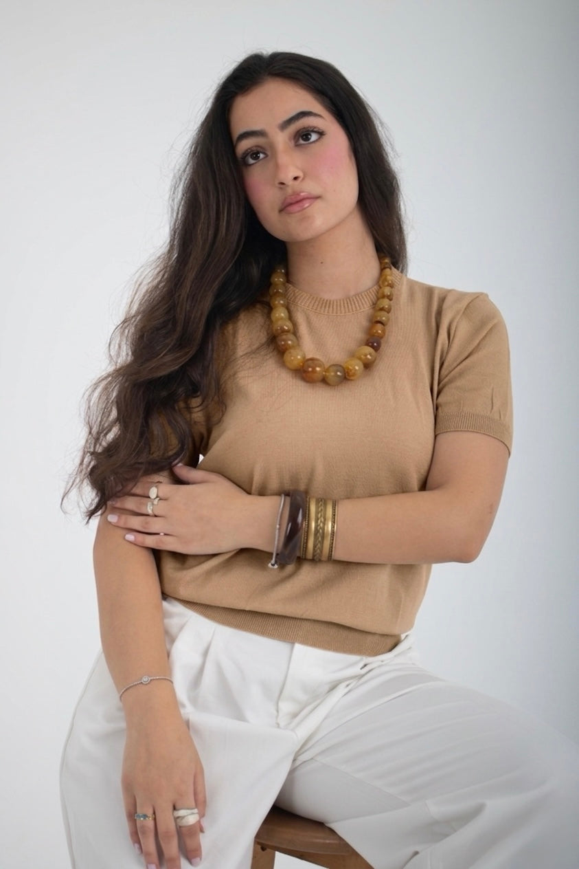 Woman Knit T-Shirt