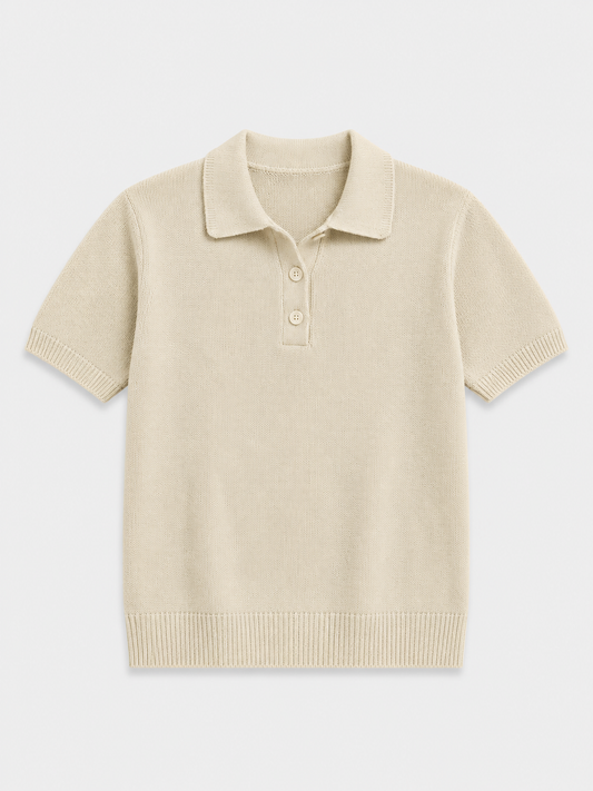 Essential Knit Polo - Women