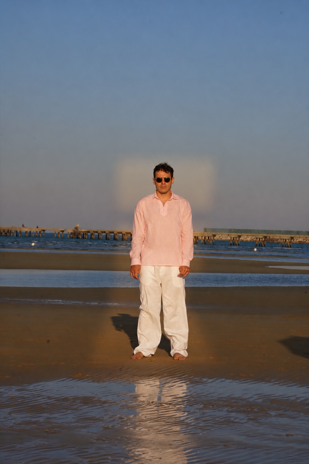 Unisex Linen Polo Shirt