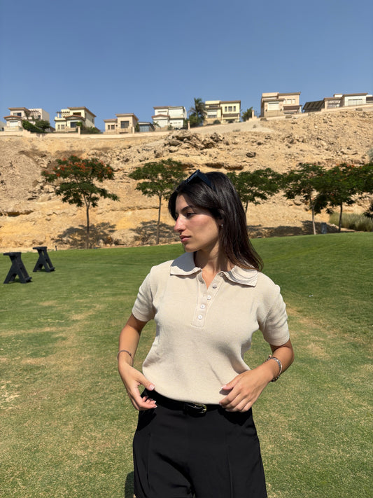 Essential Knit Polo - Women