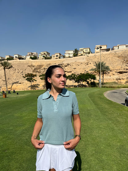 Essential Knit Polo - Women
