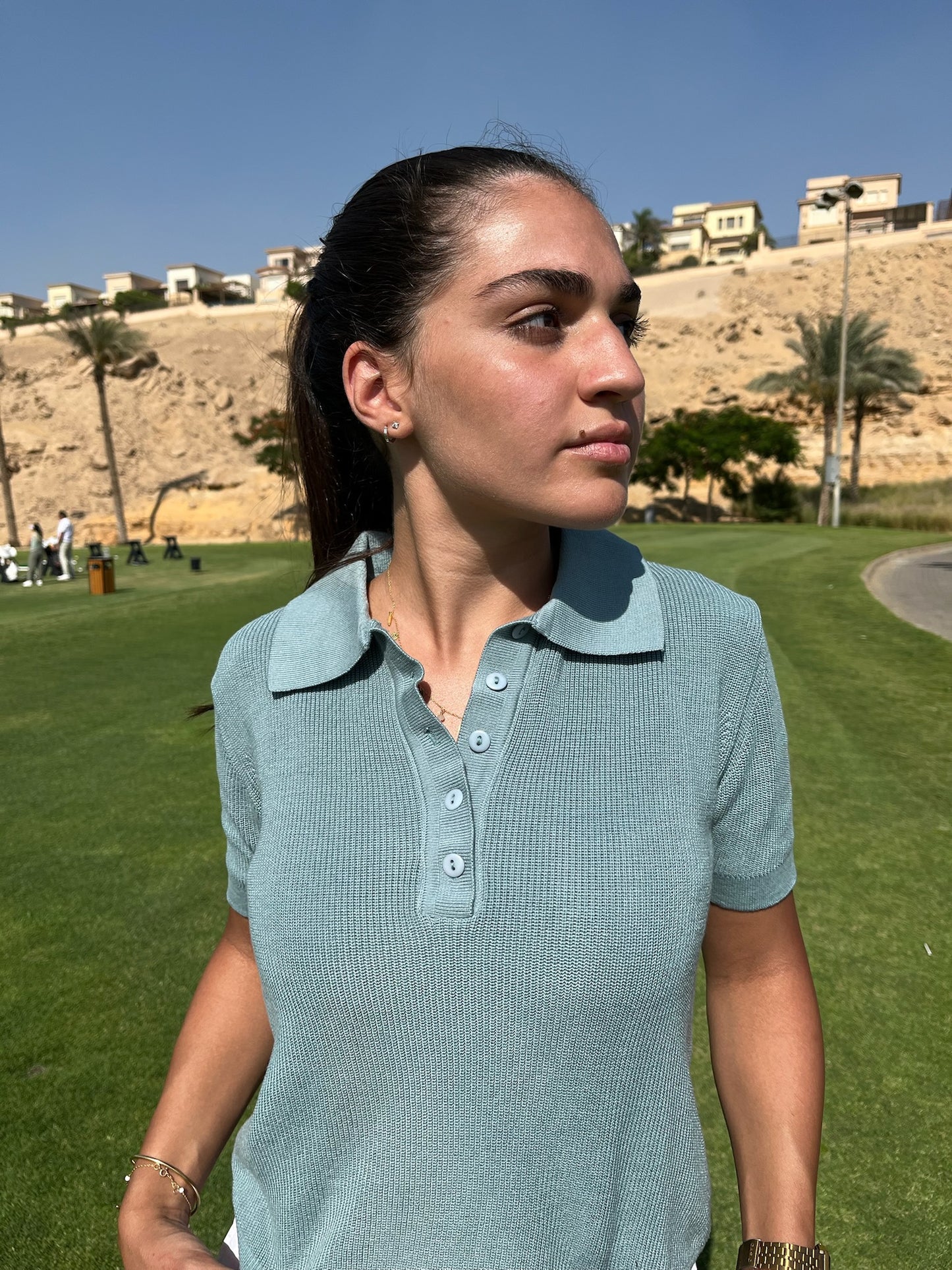 Essential Knit Polo - Women