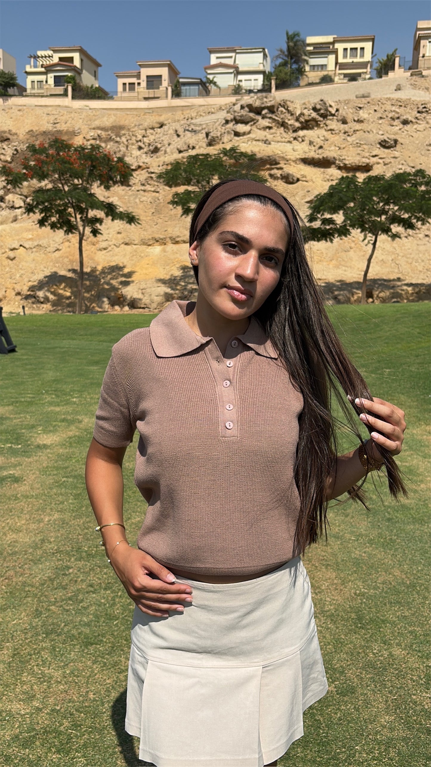 Essential Knit Polo - Women