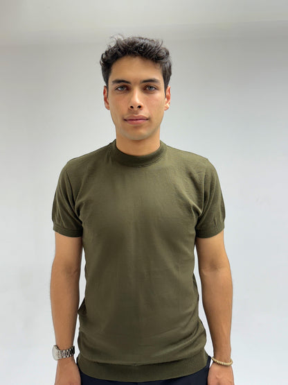 Men knit t-shirt