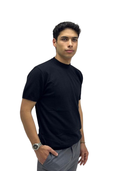 Men knit t-shirt