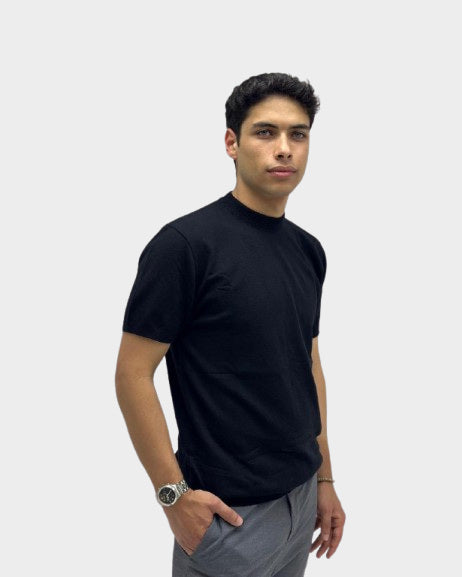 Men knit t-shirt